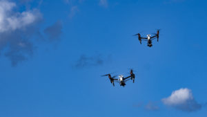 Image of Two DJI Inspire 1 Pro Drones