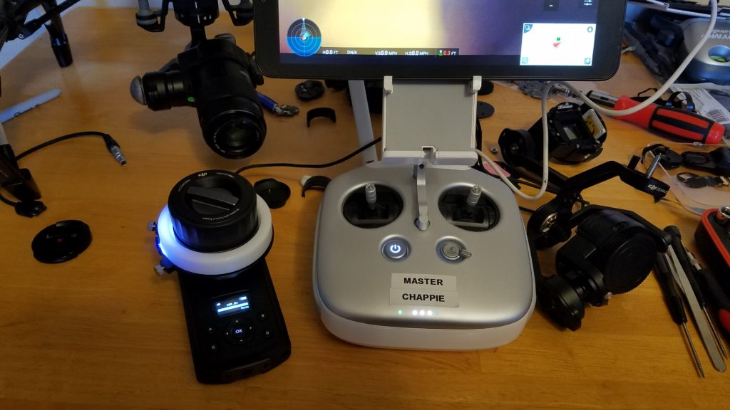 Image of DJI Focus and Drone Controller
