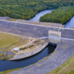 Image of Franklin Falls Dam by Drone